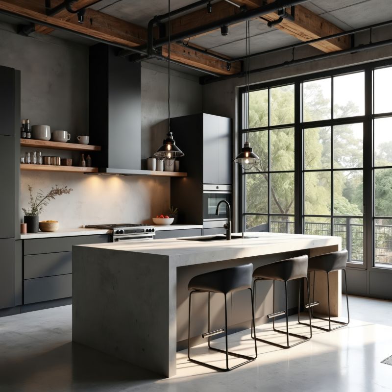 Cement Countertop Pouring in Santa Rosa, CA