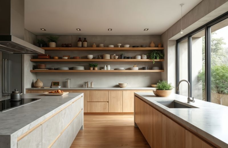 Poured Countertop Installation in Marin County, CA